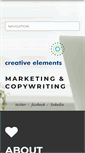 Mobile Screenshot of creativeelements.net.au